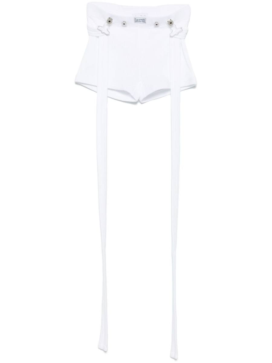 logo-patch shorts