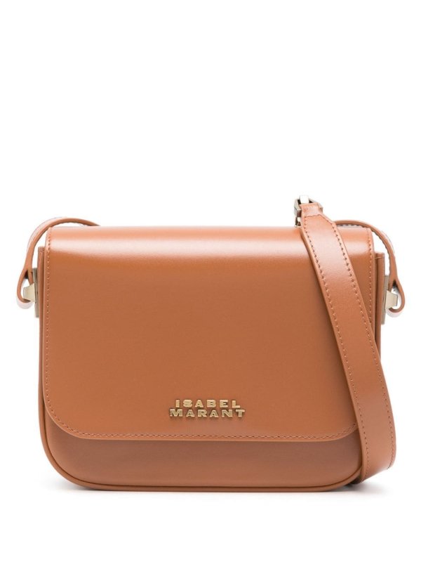 logo-lettering cross body bag