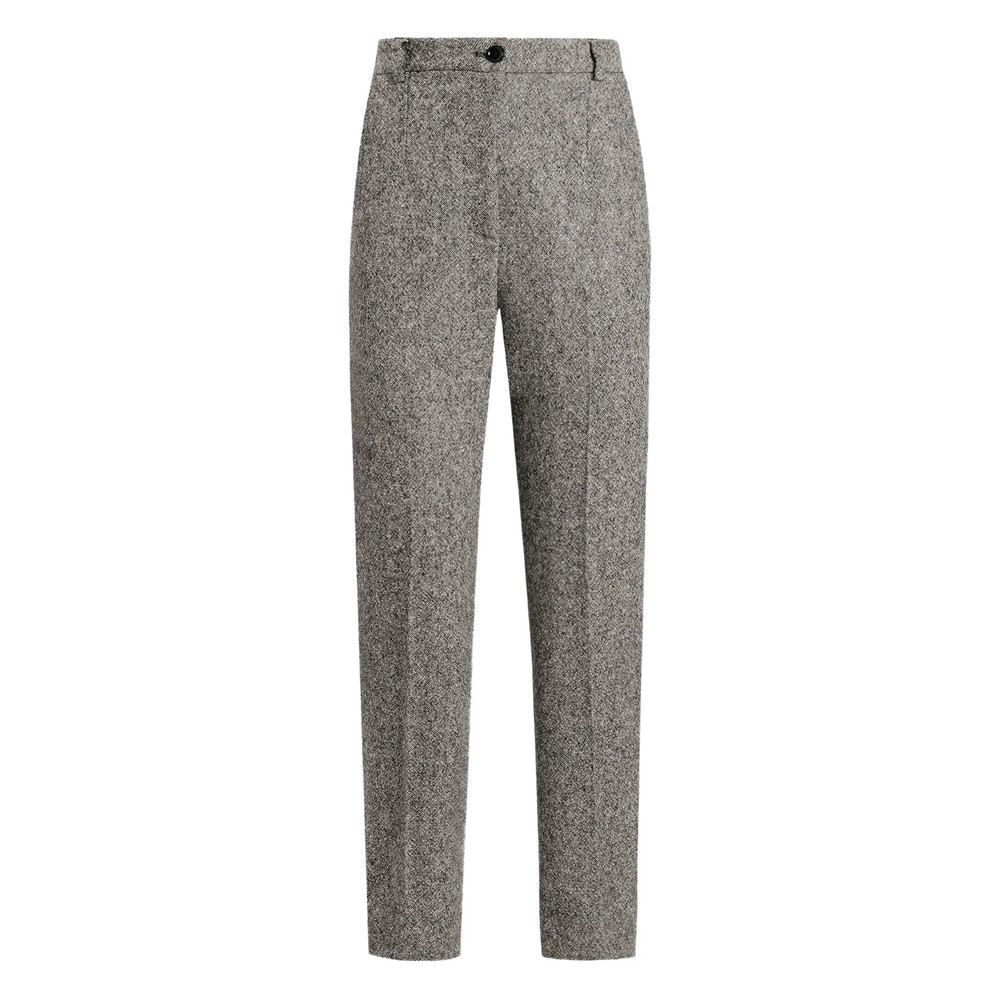 Dolce & Gabbana Tweed Mélange Trousers