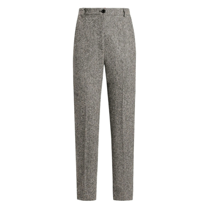 Dolce & Gabbana Tweed Mélange Trousers