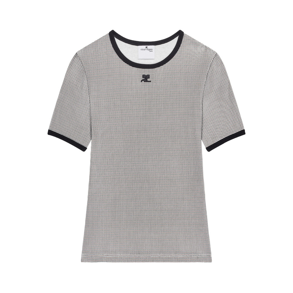Courrèges Houndstooth T-shirt