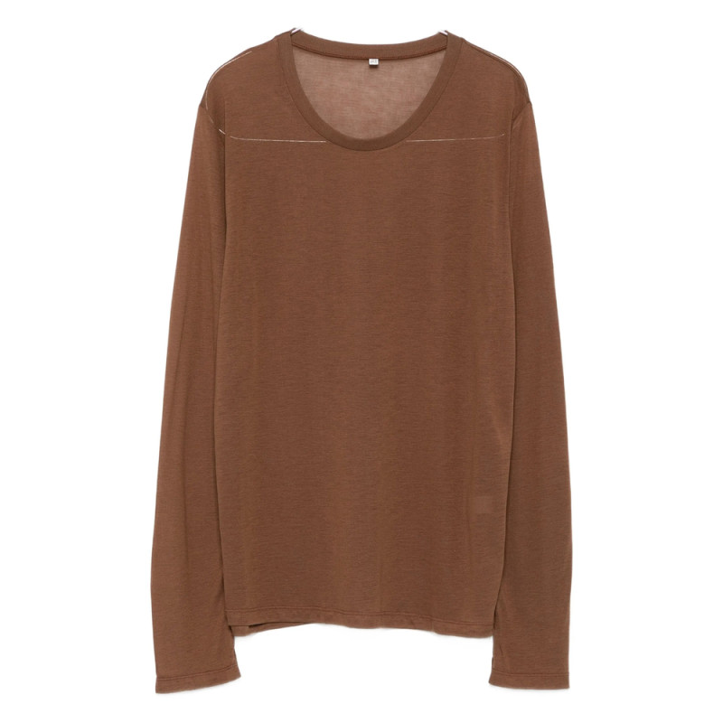 Baserange Round-neck Long-sleeve Top