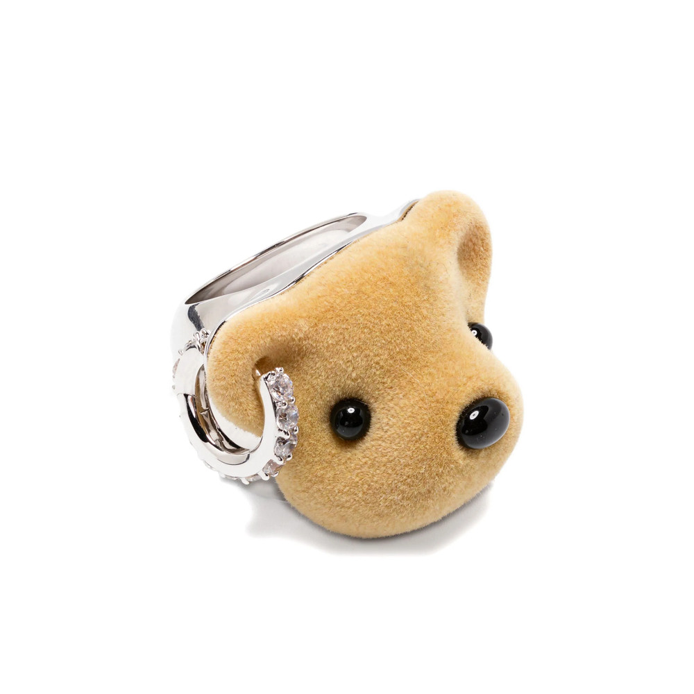 Yvmin Bear-head Diamond Ring