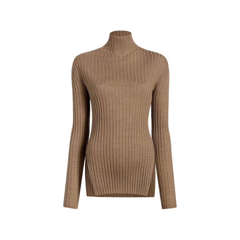 Khaite 18374545FINESILKMERINO 934CHESTNUT