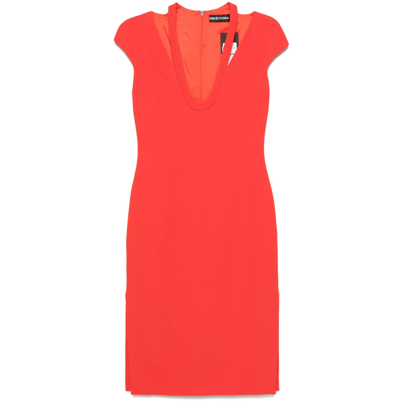 David Koma Cady Midi Dress