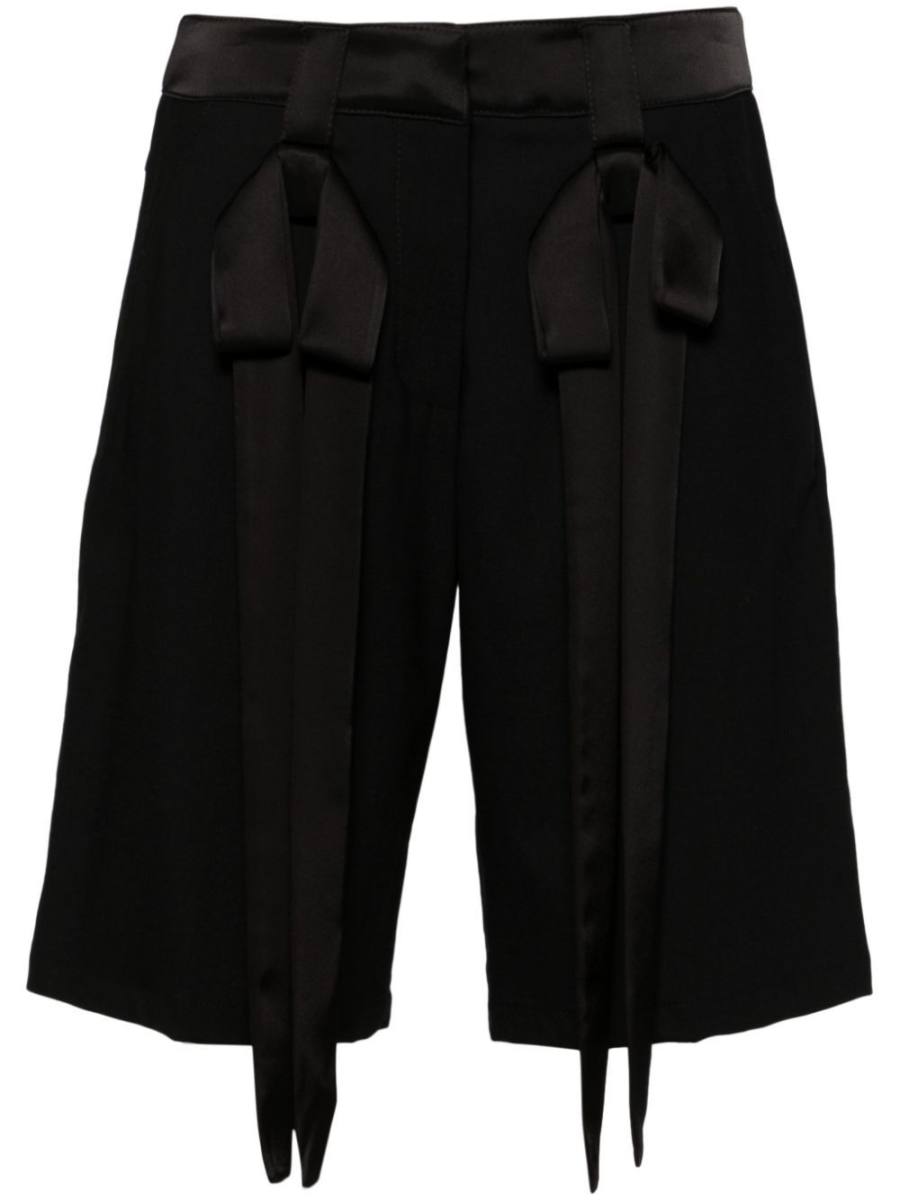 bow-embellished shorts