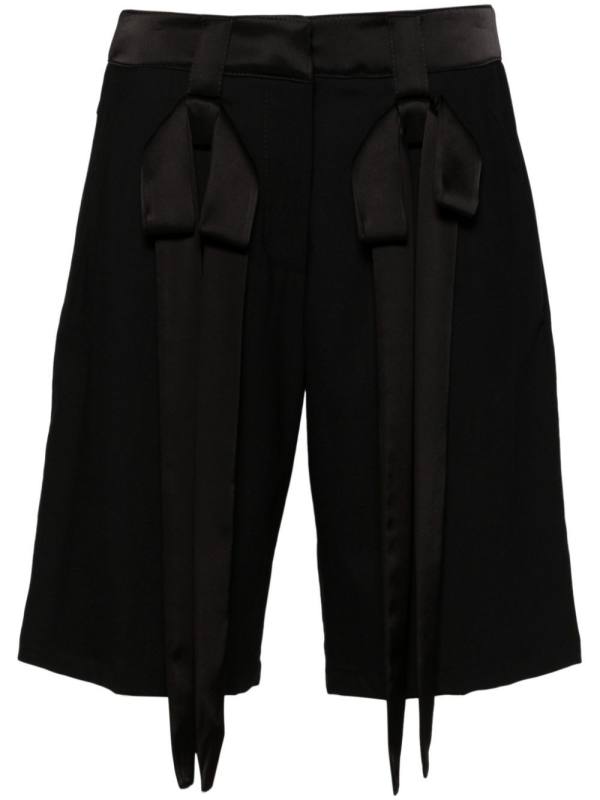 bow-embellished shorts
