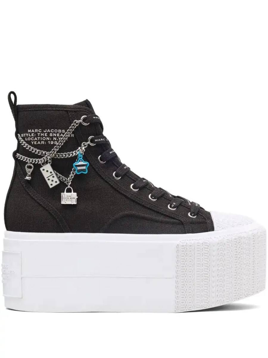 high-top platform sneakers