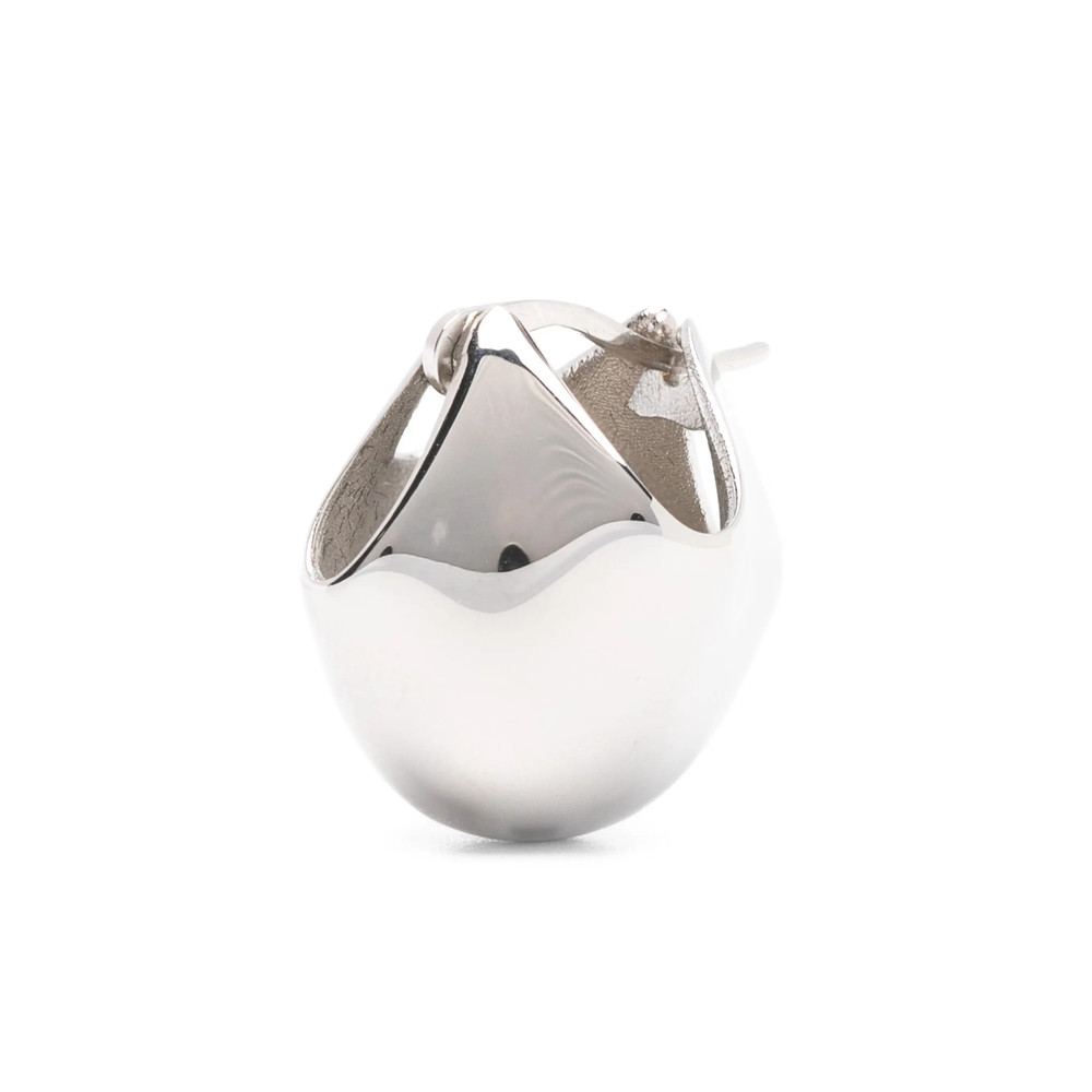 Khaite Small Lotus Polished Earrings
