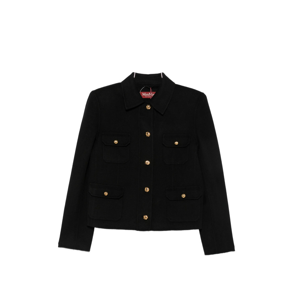 Max Mara Studio Button-up Pocket-detail Jacket
