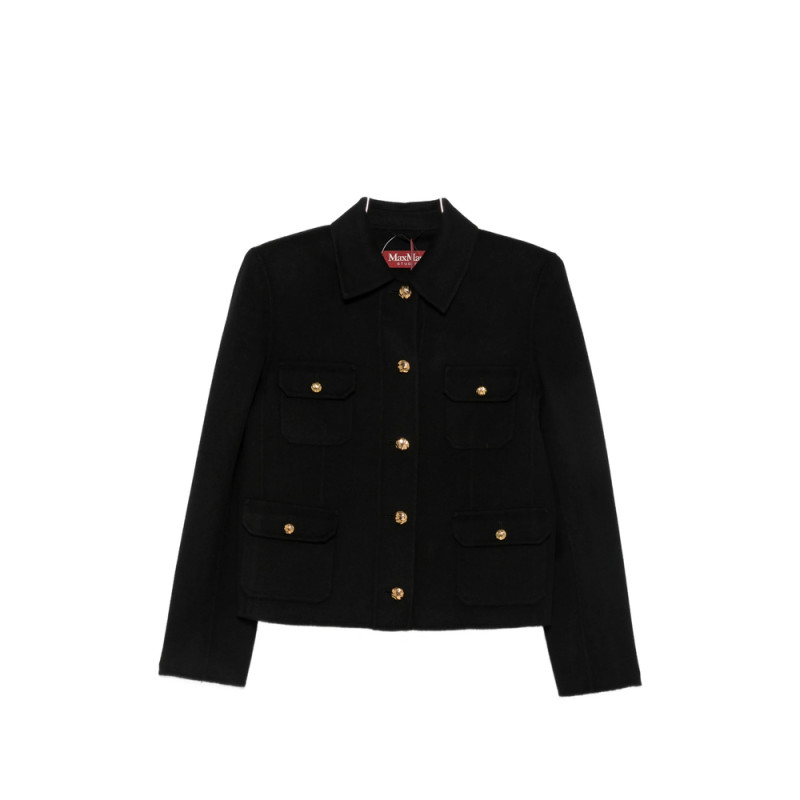 Max Mara Studio Button-up Pocket-detail Jacket