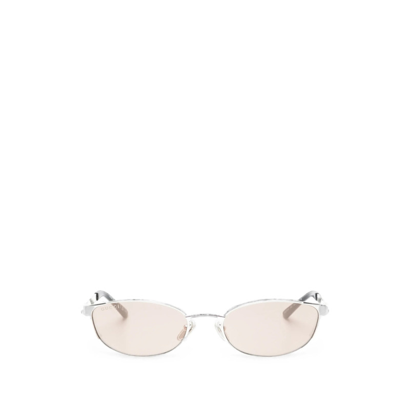Gucci Interlocking G Oval-frame Sunglasses