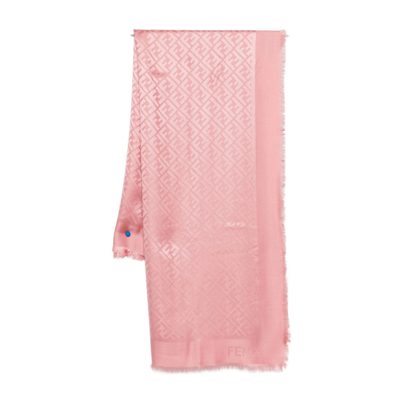 Fendi FF Logo-pattern Scarf