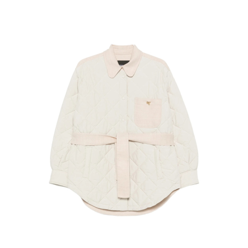 Fabiana Filippi Quilted Belted Coat