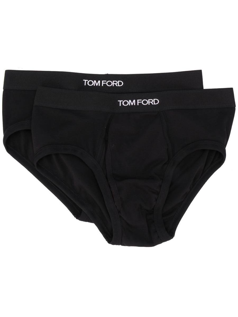 two-pack logo-waistband briefs