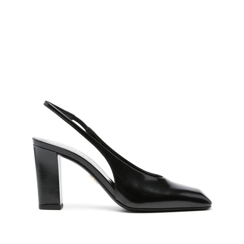 Prada 85mm Patent Leather Pumps