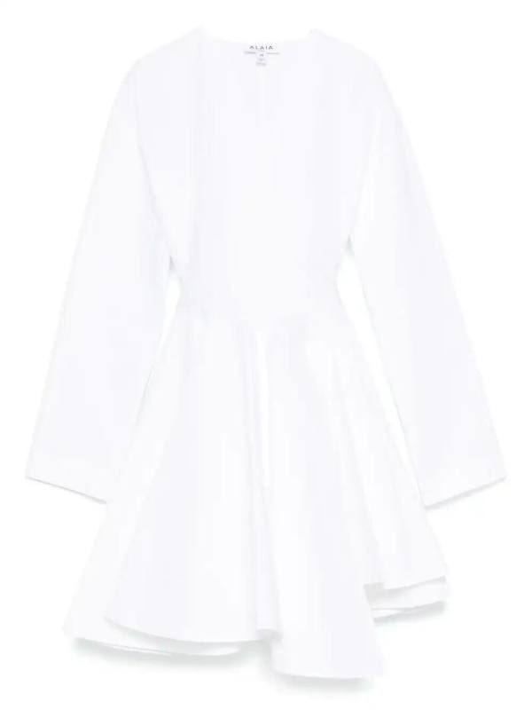 poplin mini dress