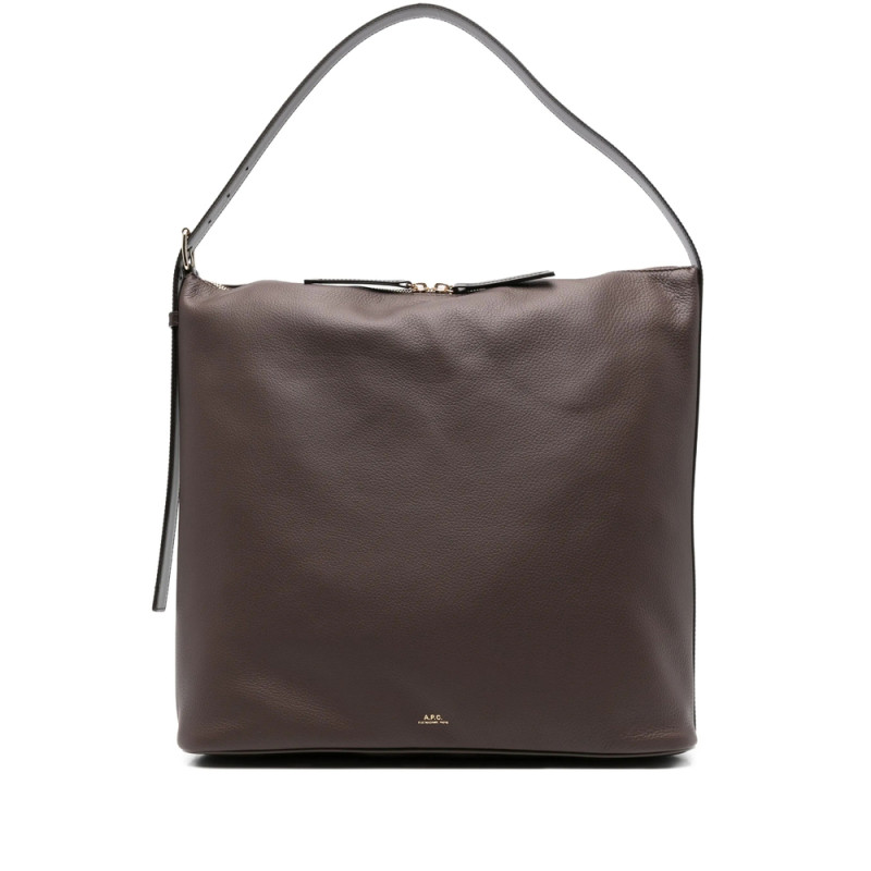 A. p.c. Vera Leather Tote Bag