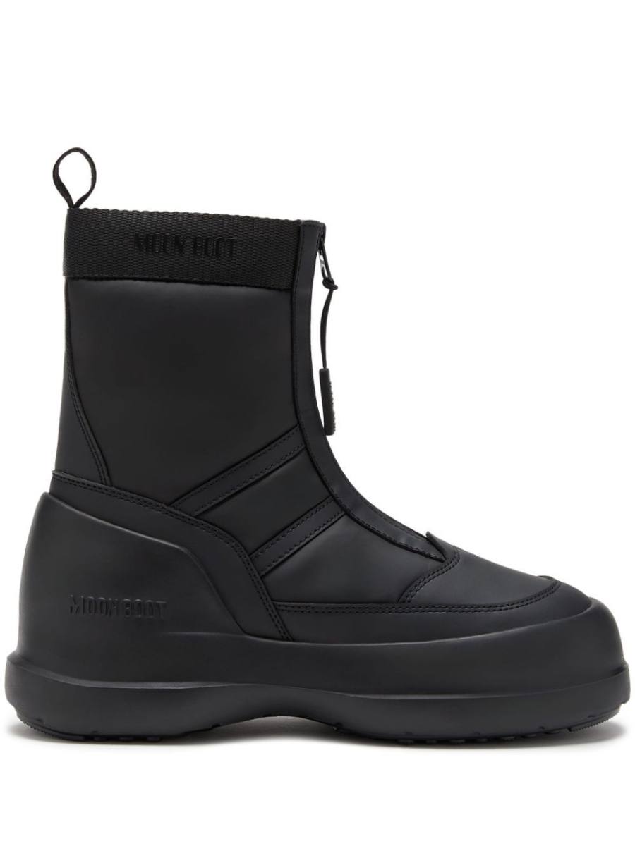 Luna logo-print boots