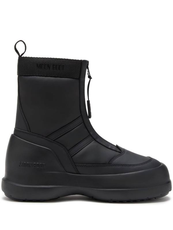 Luna logo-print boots