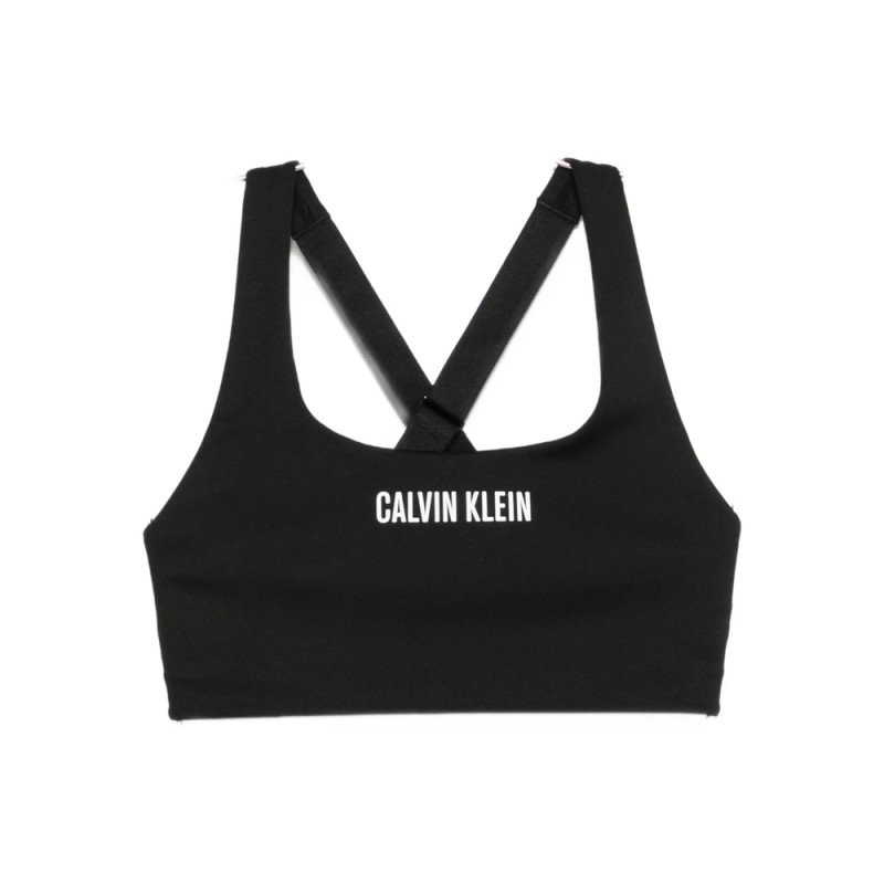 Calvin Klein Sport Logo-print Sports Bra