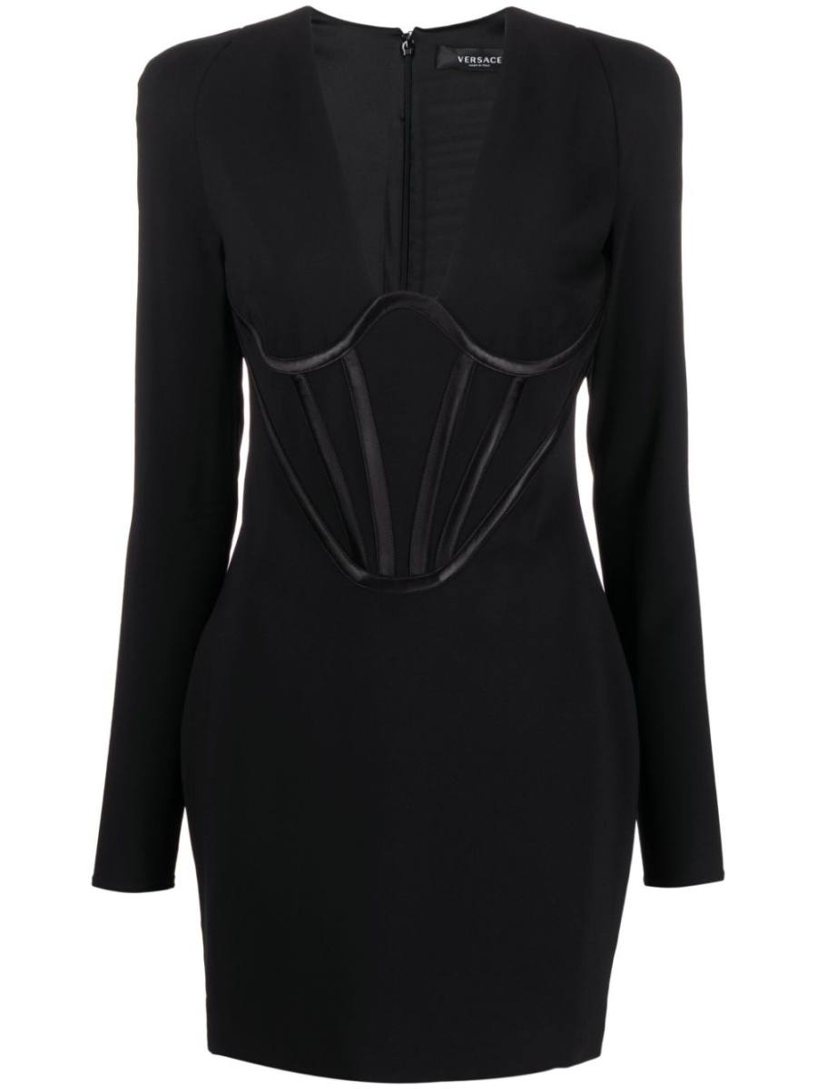 corset-style minidress