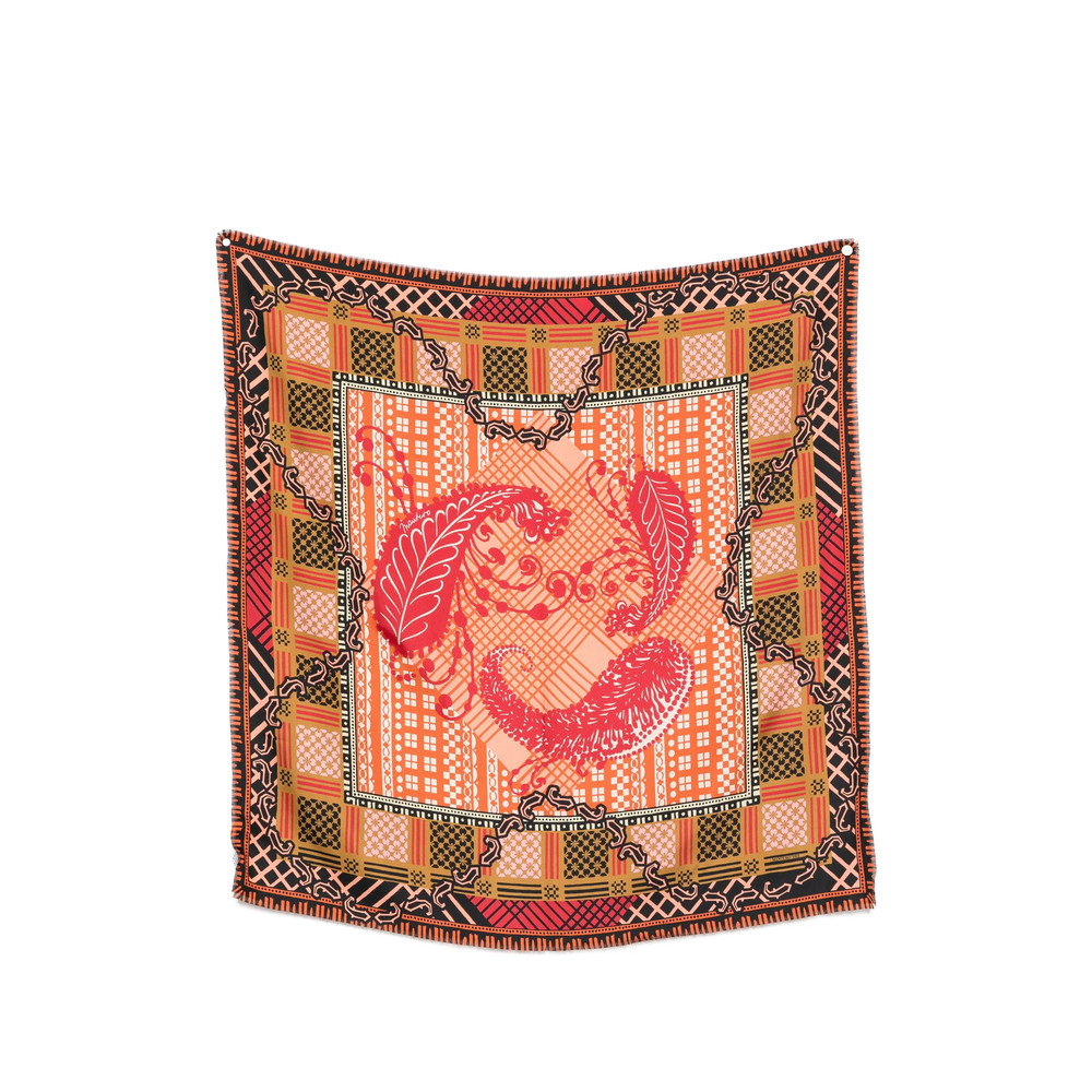 Mantero Paisley-print Silk Scarf