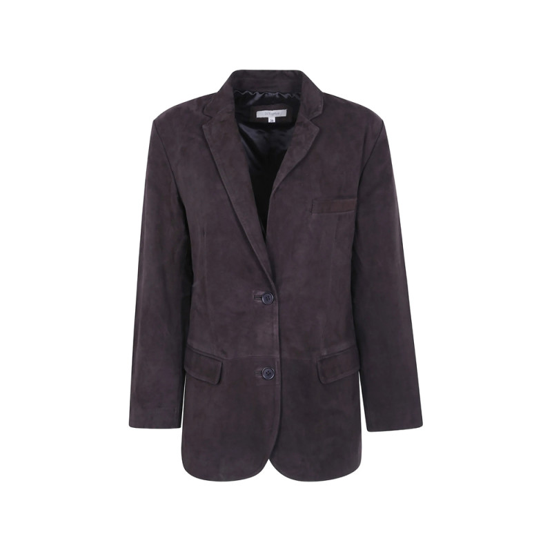 Jc Sophie Suede-finish Leather Jacket