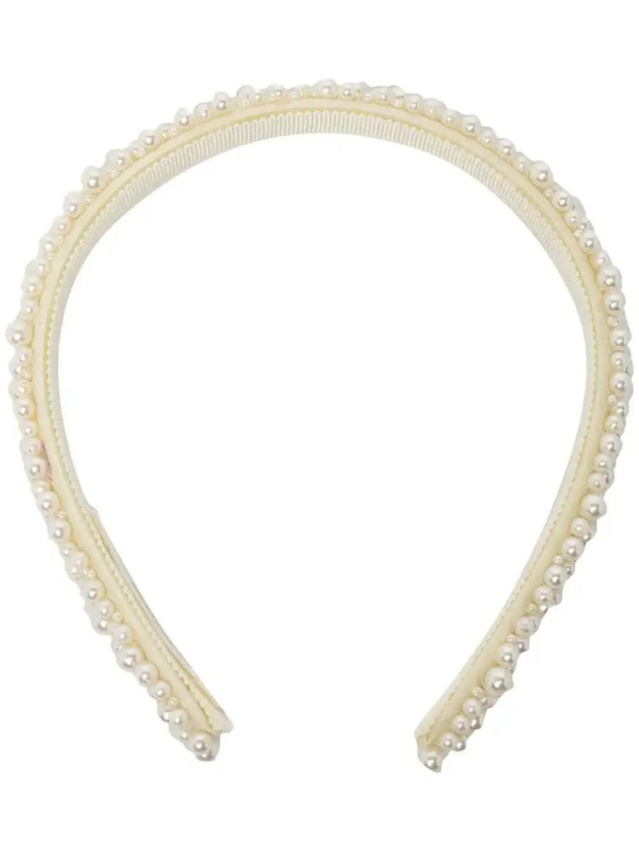 Bria pearl-embellished headband
