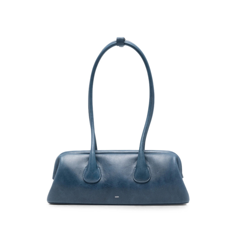 Osoi Mini Boat Wide Leather Shoulder Bag