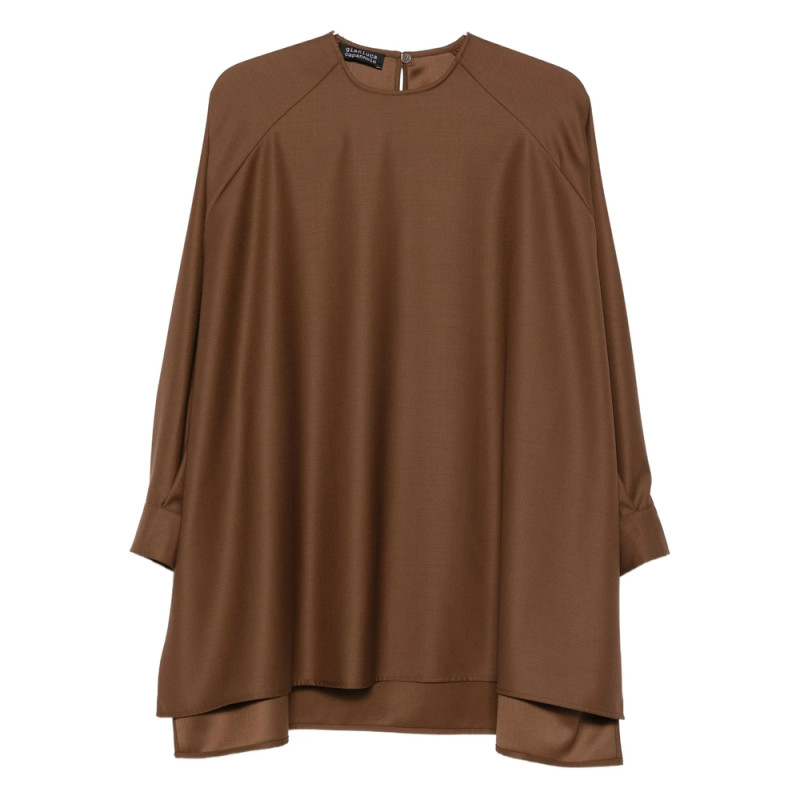 Gianluca Capannolo Layered Round-neck Mini Dress