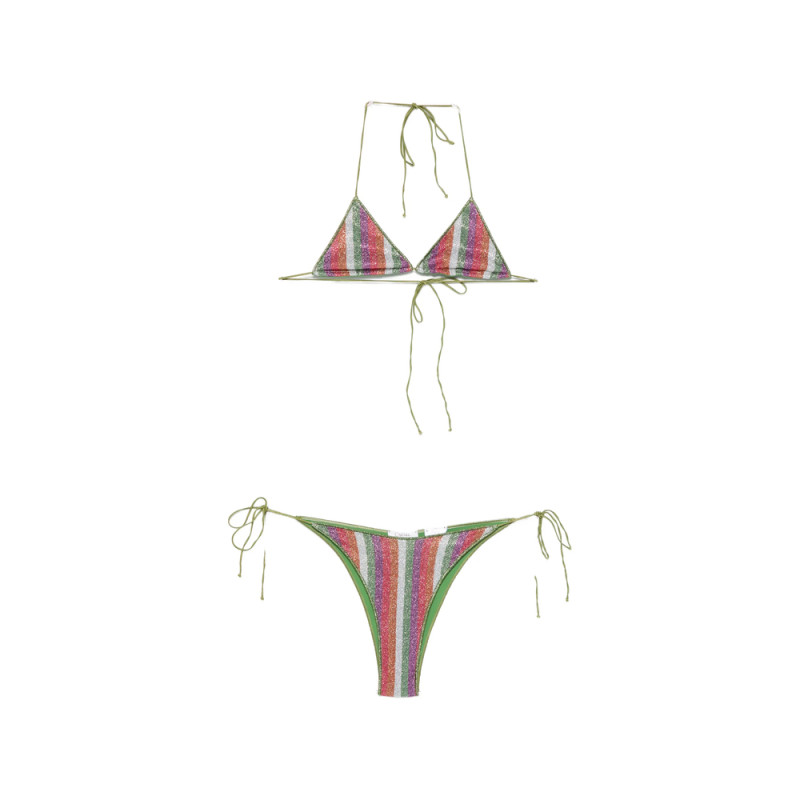 Oséree Lolita Striped-pattern Bikini