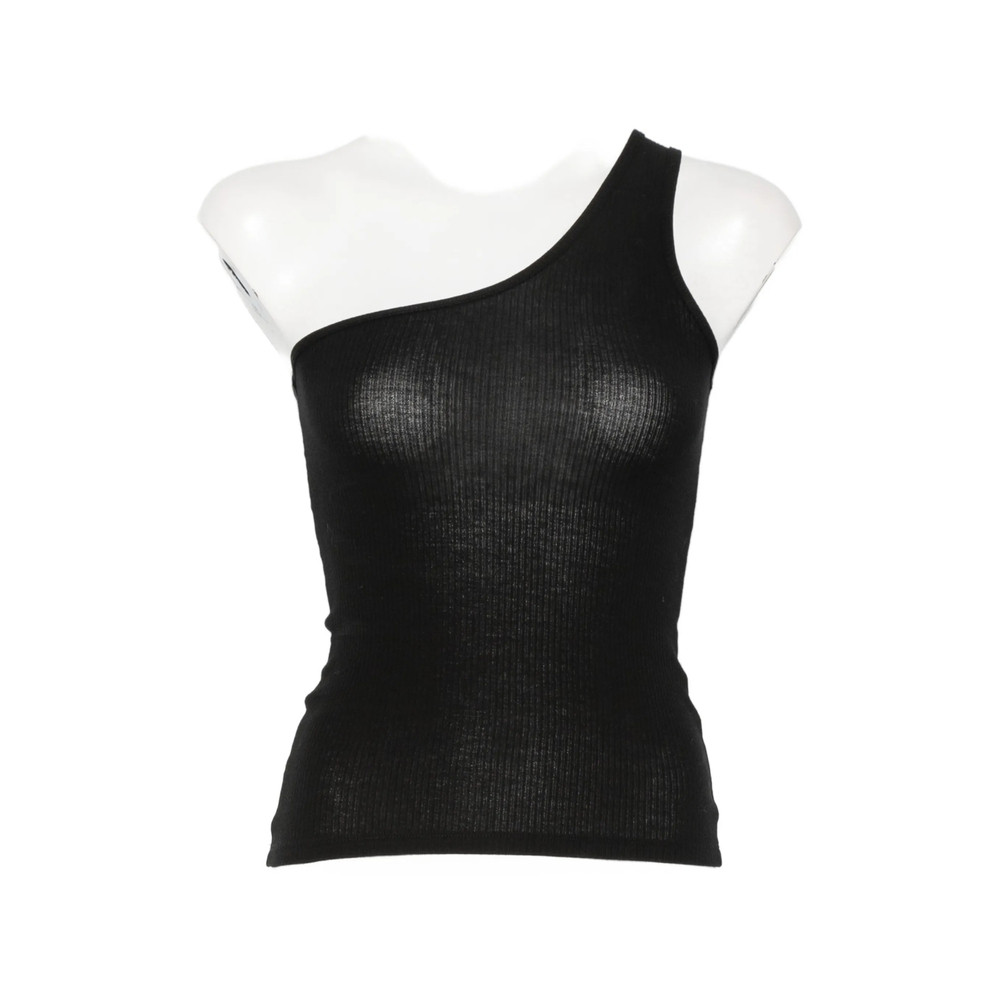 Baserange One-shoulder Ribbed Top