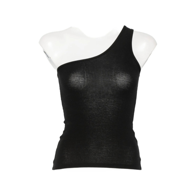 Baserange One-shoulder Ribbed Top