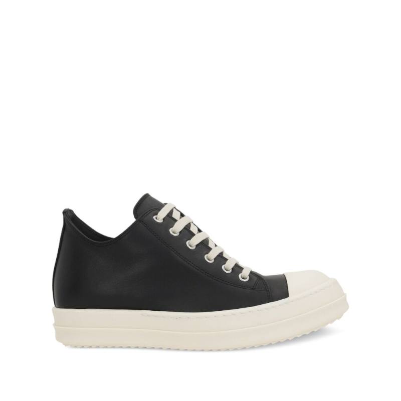 Rick Owens Leather Sneakers