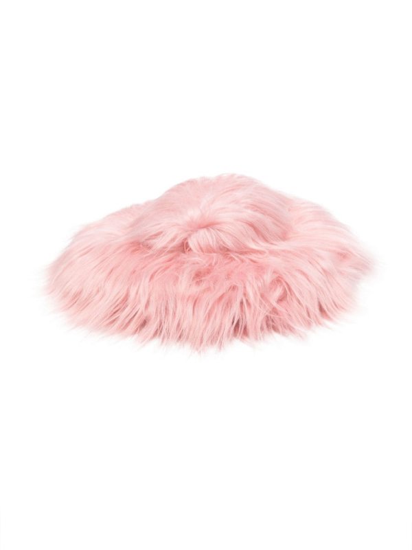 faux-fur hat