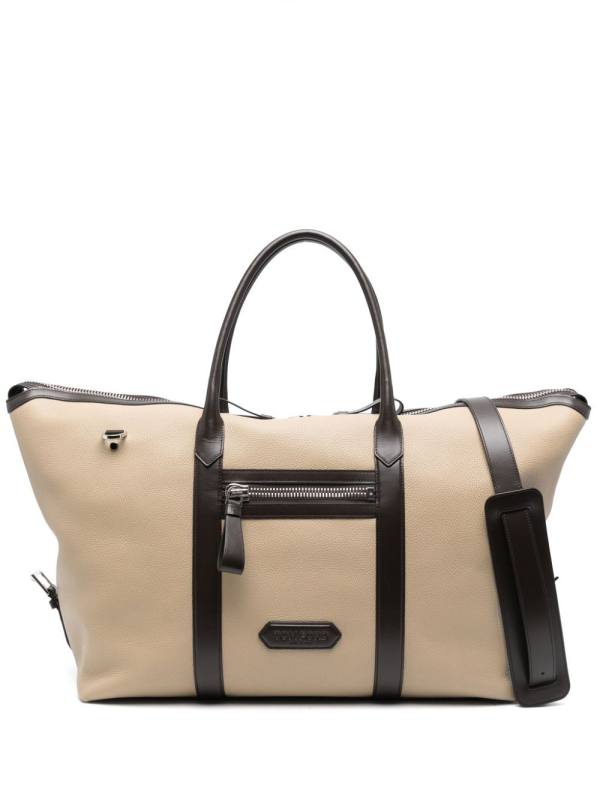 leather holdall