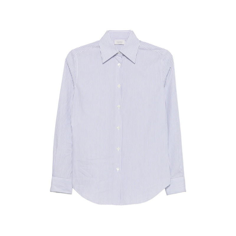 Mazzarelli Vertical-stripe Long-sleeve Shirt
