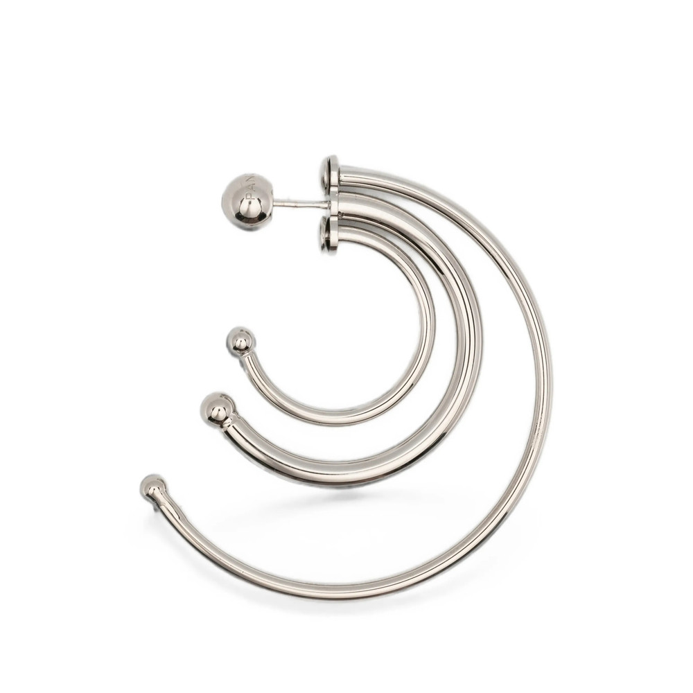Panconesi Pierced Solar Triple-hoop Earrings