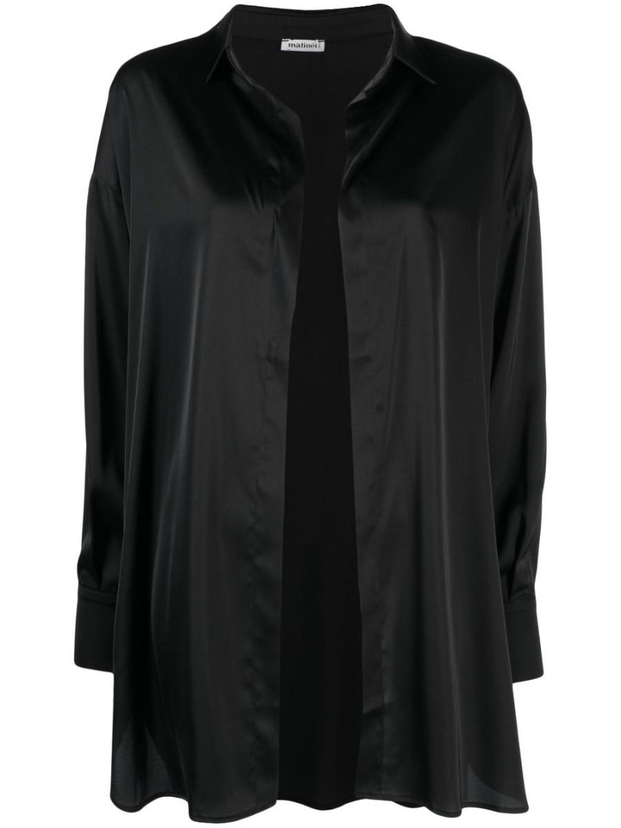 open-front shirt