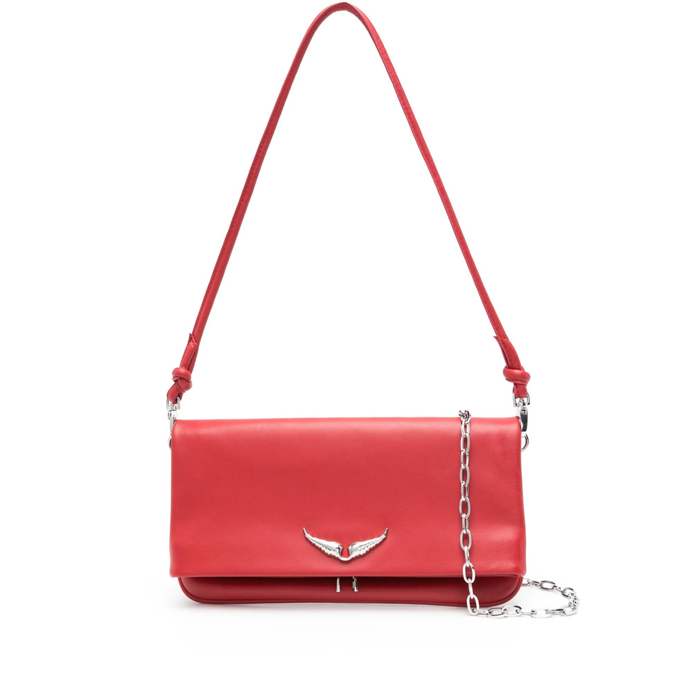 Zadig & Voltaire Rock Eternal Leather Clutch Bag