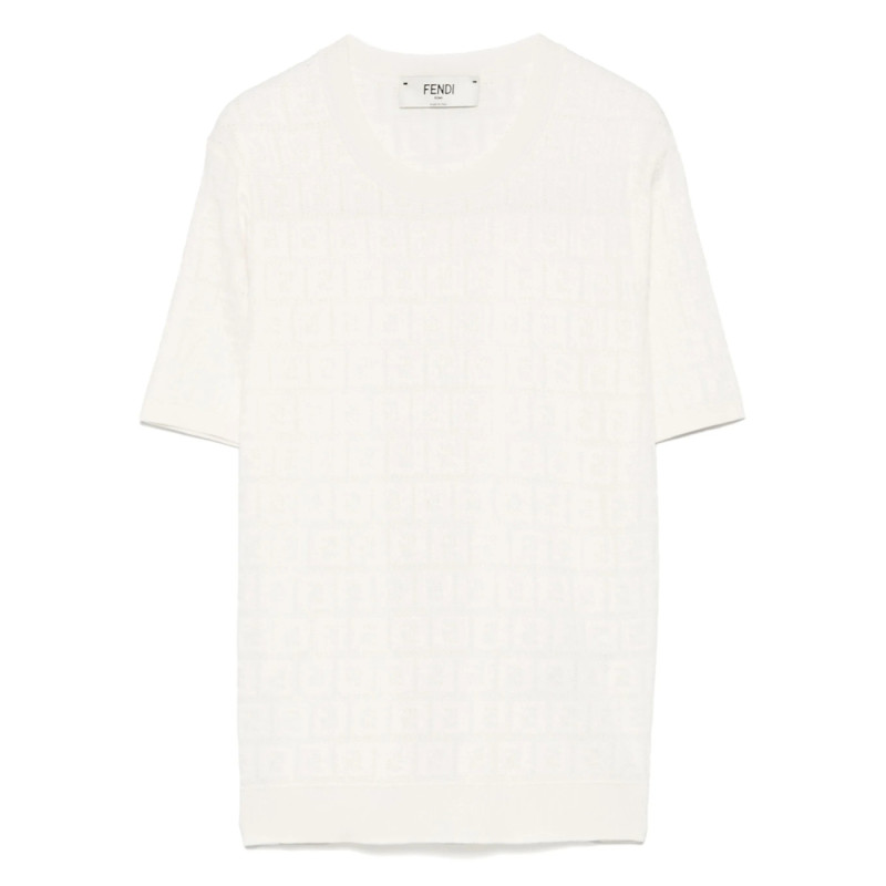 Fendi FF-jacquard T-shirt