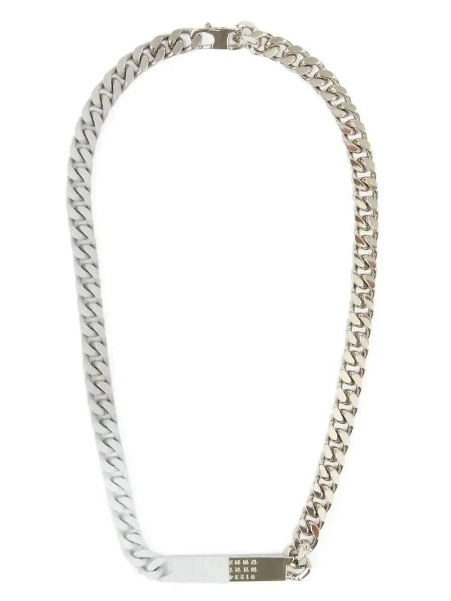 numbers-motif necklace