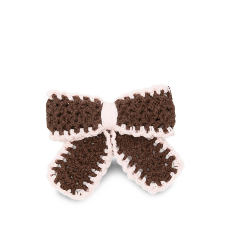 Stine Goya Crochet-knit Bow Hair Clip