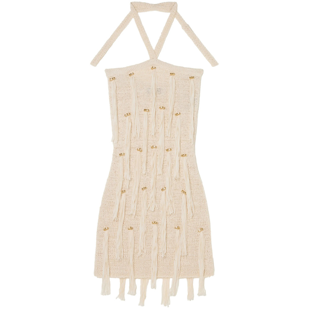 Alanui Cape Jasmine Mini Dress