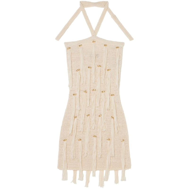 Alanui Cape Jasmine Mini Dress
