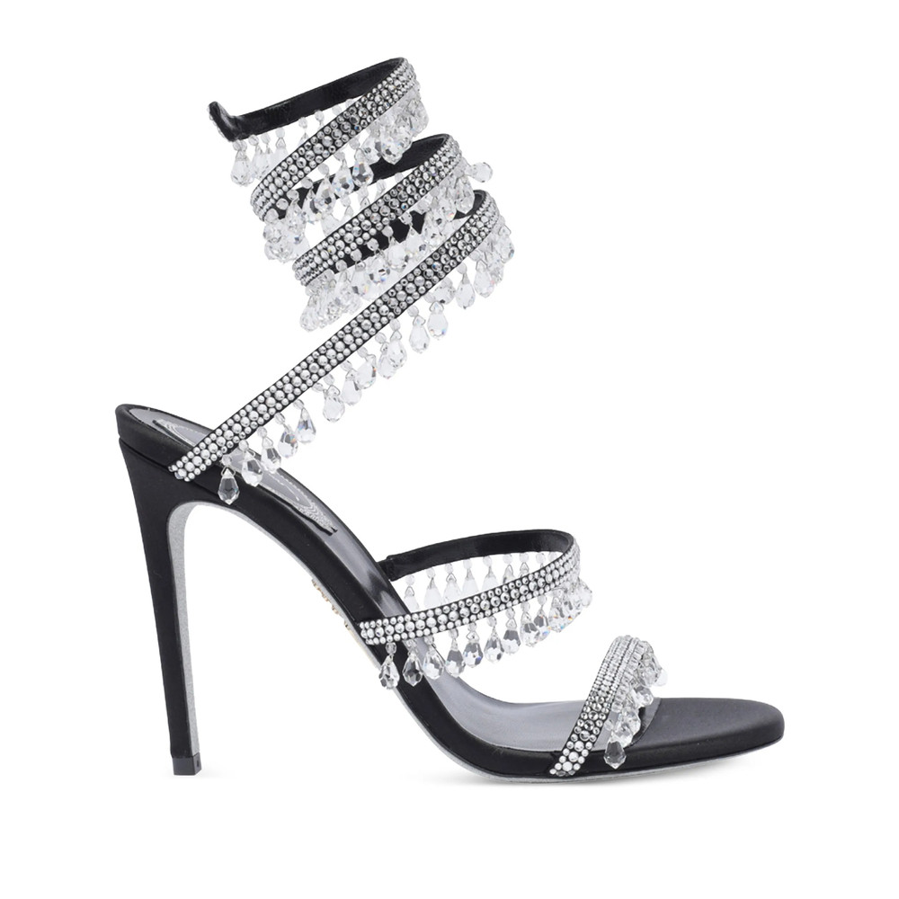 Caovilla 105mm Crystal-embellished Sandals