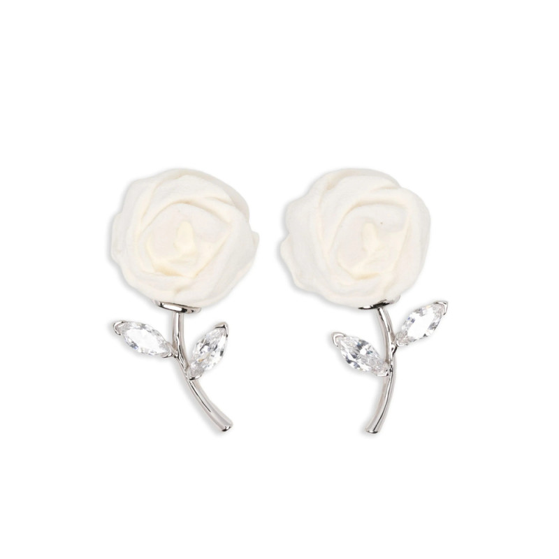 Shushu/tong Rose-design Earrings