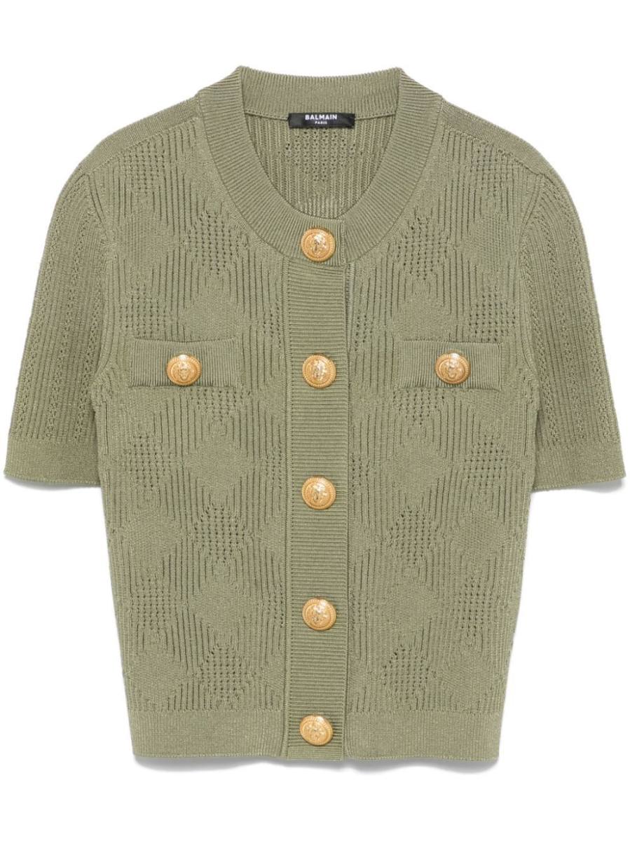 short-sleeve cardigan