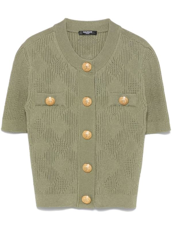 short-sleeve cardigan